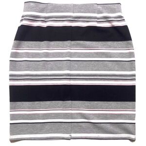 NWOT Roz & Ali Striped Pencil Skirt